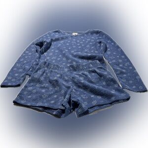 One Cat & Jack Blue Pajama Set for Kids NWT